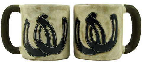 16 oz. Mara Mug – Horse Shoes