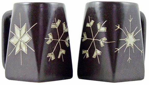 12 oz. Mara Mug – Snow Flakes