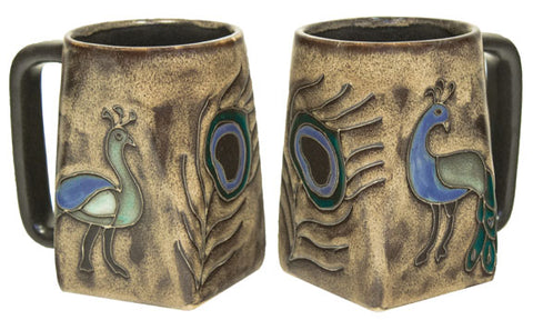 12 oz. Mara Mug – Peacock