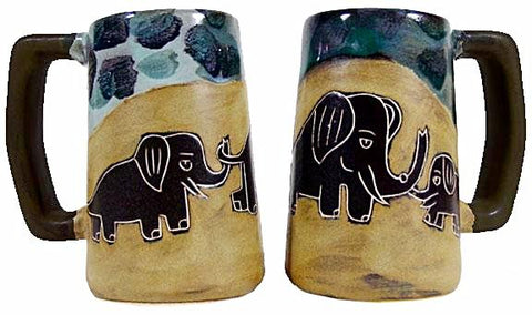 16 oz. Mara Stein – Elephants