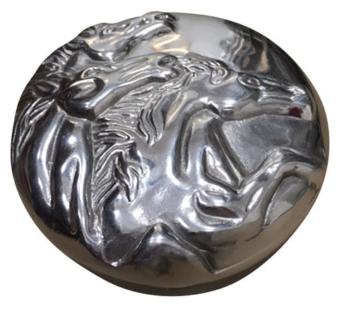 Horse Jewellery Box with Lid – 6" Round