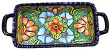 Talavera Rectangular Casserole/Loaf Pan with Handles