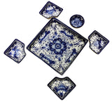 Talavera 6 Piece Square Serving Set