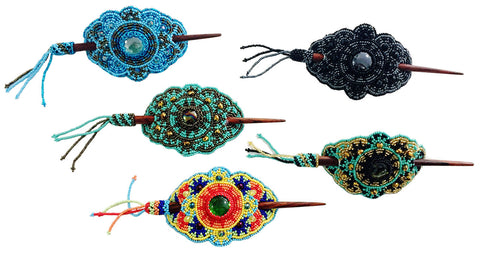 Hand Beaded Hair Accessories