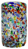 Water Glass – Multi Colour Pebbled